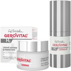 Gerovital H3 Derma+ ajándékcsomag: Ránctalanító szemkörnyékápoló krém, 15 ml + Ránctalanító és feszesítő krém, 50 ml