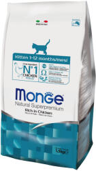 Monge Superpremium Cat 3x1, 5kg Monge Super Premium Kitten száraz macskatáp