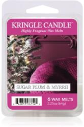 Kringle Candle Sugar Plum & Myrrh Wax Pot illatgyertya 64 g
