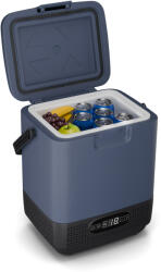 Klarstein SwiftFrost 12L hűtőtáska, 12V-24V/230V, -20 °C-ig, kompresszor, 2 teljesítményszint, LED kijelző (HEA25-12LPortfr-BL) (HEA25-12LPortfr-BL) - electronic-star