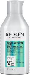 Redken Acidic Bonding Curls regeneráló professzionális sampon citromsavval és glicinnel, sérült és túldolgozott göndör és nagyon göndör hajra, szilikon nélkül, 300ml