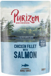 Purizon 6x300g Purizon Adult nedves kutyatáp - Csirkefilé lazaccal, spenóttal & kókusszal