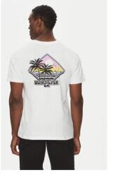 Quiksilver férfi póló, EQYZT08095-WBB0, pamut, S INTL, fehér (2230083382351_S)