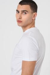 EA7 EA7, Logós, kerek nyakú póló, Fekete, Törtfehér, 2XL (8NPT26-PJVQZ-1100-XXL)