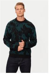 JACK & JONES Férfi pulóver, Jack and Jones, 304516092, Újrahasznosított poliészter/akril, XL INTL, Zöld (0000304516092_XL)