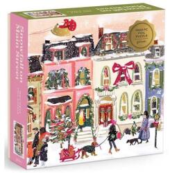 Galison 1000 db-os Fóliás puzzle - Snowfall on Main Street (85610) (85610)