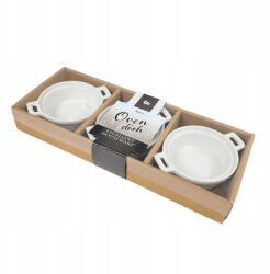 Excellent Houseware 3 db tálaló készlet, Koopman, Hőálló, Fehér (KO-798000090R)