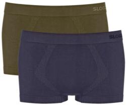 Sloggi Férfi alsónemű, Sloggi, Go Smooth modell, 2 pár, sötétkék/khaki, biopamut, L INTL