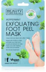 Beauty Formulas Peppermint hámlasztó maszk lábakra