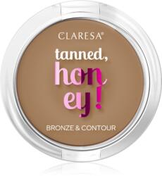 Claresa Tanned, Honey! bronzosító és kontúrozó púder árnyalat 11 Aristocratic 10 g
