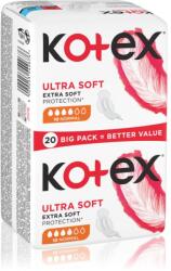 Kotex Ultra Soft Normal egészségügyi betétek 20 db