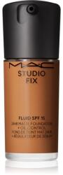 MAC Cosmetics Studio Fix Fluid SPF 15 24HR Matte Foundation + Oil Control mattító alapozó SPF 15 árnyalat NC47 30 ml