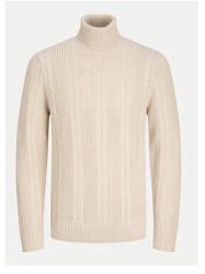 JACK & JONES Férfi blúz, Jack and Jones, 304516733, Akril/Pamut, L INTL, Bézs (0000304516733_L)