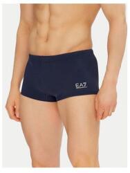 EA7 Férfi fürdőruha, Emporio Armani, sötétkék/ezüst, 80% poliamid, 20% elasztán, 2XL INTL (0000304622458_XXL)