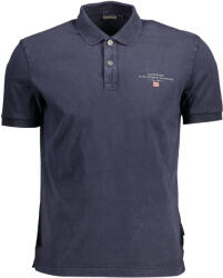 Napapijri Férfi póló, Napapijri, 923422, póló, kék, M INTL (NP0A4GB4-ELBAS-JERSEY_BLU_176_)