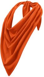 MALFINI Háromszög alakú sál 100% pamut, Fancy 329, narancs