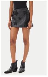 One Teaspoon szoknya, természetes bőr, fekete, Fekete, S (0000305191724_S)