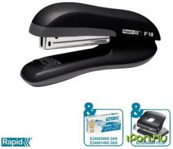 Rapid Tűzőgép 24/6 30 lap F18 Fashion fekete (23811101)