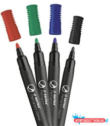 A-Series Alkoholos marker készlet, 3mm, kerek hegyű 4-es készlet A-series (63783) - nyomtassotthon