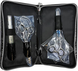 Olivia Garden Xtreme XT 5.75"" + efilační nůžky Xtreme XT 6.35"" sada nůžek