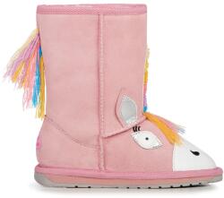 Emu Emu, Magical bebújós csizma, Fehér, Narancssárga, Pasztell rózsaszín, 24 EU (K12408-PALE-PINK-8)