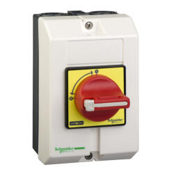 Schneider Electric TeSys Mini-Vario - VCF02GE - Komplett tokozott fő - és vészleállító kapcsoló 10A (VCF02GE)