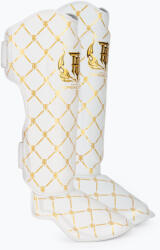 Top King Chain fehér/arany sípcsont- és lábfejvédők