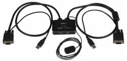StarTech Switch KVM Startech SV211USB, 2x VGA, Black (SV211USB) - intend
