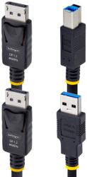 StarTech Cablu KVM Startech DU1226-KVM-CABLE, DisplayPort + USB-A - DisplayPort + USB-B, 1.8 m, Black (DU1226-KVM-CABLE) - intend
