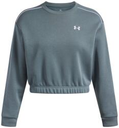 Under Armour Női szabadidős cipzár nélküli pulcsi Under Armour RIVAL FLEECE PIPED CREW W kék 6007035-587 - S