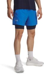 Under Armour Férfi sport rövidnadrág Under Armour LAUNCH 2-IN-1 5IN SHORTS kék 1382640-402 - L