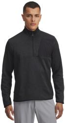 Under Armour Golf Férfi funkcionális félcipzáras pulcsi Under Armour DRIVE SWEATERFLEECE HZ fekete 6005671-001 - XXL