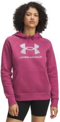 Under Armour Női szabadidős cipzár nélküli pulcsi Under Armour RIVAL FLEECE SHIMMER HOODIE W piros 6003710-659 - S