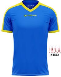 Givova Revolution Sportpóló, királykék/sárga, XL (MAC040207-49)