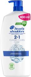 Head & Shoulders Head & Shoulders Classic Clean 2 az 1-ben korpásodás elleni sampon normál hajra, 800 ml