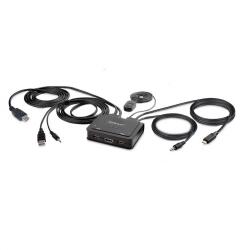 StarTech Switch KVM Startech C2-H46-UAC-CBL-KVM, 1.2m, Black (C2-H46-UAC-CBL-KVM) - intend