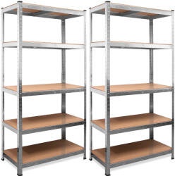 Deuba 2 rafturi rezistente 180 x 90 x 40 cm 875 kg Raft