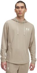 Under Armour Férfi szabadidős cipzár nélküli pulcsi Under Armour RIVAL TERRY LC HOODIE barna 1370401-299 - 3XL