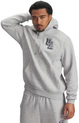 Under Armour Férfi szabadidős cipzár nélküli pulcsi Under Armour ICON FLEECE GRAPHIC TOP szürke 6007591-011 - XXL