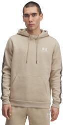 Under Armour Férfi szabadidős cipzár nélküli pulcsi Under Armour ICON FLEECE TAPING HOODIE barna 1389356-299 - S