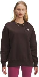 Under Armour Női szabadidős cipzár nélküli pulcsi Under Armour ICON FLEECE OS CREW W barna 1379475-246 - XS