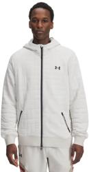 Under Armour Férfi szabadidős cipzár nélküli pulcsi Under Armour UNSTOPPABLE FLEECE TXTR FZ HOODIE fehér 6003869-110 - M