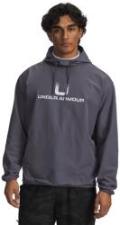 Under Armour Férfi szabadidős cipzár nélküli pulcsi Under Armour UNSTOPPABLE WOVEN HOODIE szürke 6003864-025 - XL