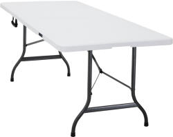 CASARIA Összecsukható asztal fehér - 183x76 cm (100082)