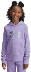 Under Armour Gyerek szabadidős cipzár nélküli pulcsi Under Armour G RIVAL FLEECE SHIMMER HOODIE lila 6004118-538 - YS