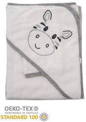 Stella fürdőlepedő hímzett 80x80cm Zebra - babamarket