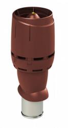 Vilpe 160p/is/500 flow tetőszellőző, vörös (350058)