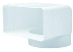 Gonal 0525 átalakító idom 90°, na100 - 55x110 (0525) - ventilatorok