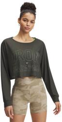 Under Armour Project Rock Női szabadidős cipzár nélküli pulcsi Under Armour PJT RCK IP LS TEE W zöld 1389709-310 - XL