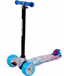 Action Rider Sweet Dreams Unicorns roller, robogó fényes és széles kerekekkel, kék (SRTV0423.2)